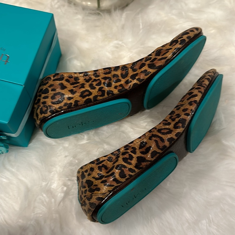 Tieks leopard size 9!!!  Well loved and well taken care of!!!!